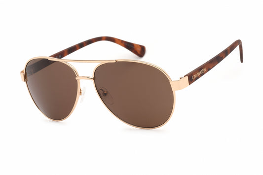 Calvin Klein Retail 19316s 717 Sunglasses Gold Size : 60