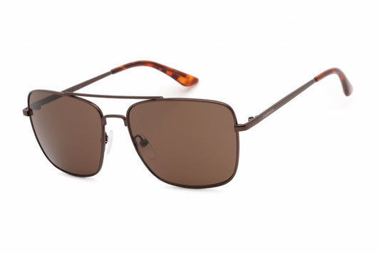 Calvin Klein Retail 19136s 200 Sunglasses Brown Size : 57