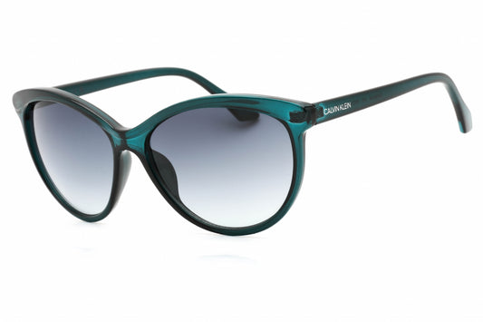 Calvin Klein Retail 19534s 430 Sunglasses Crystal Teal Size : 58