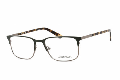 Calvin Klein 19312 307 Eyeglasses Matte Forest Green Size : 55
