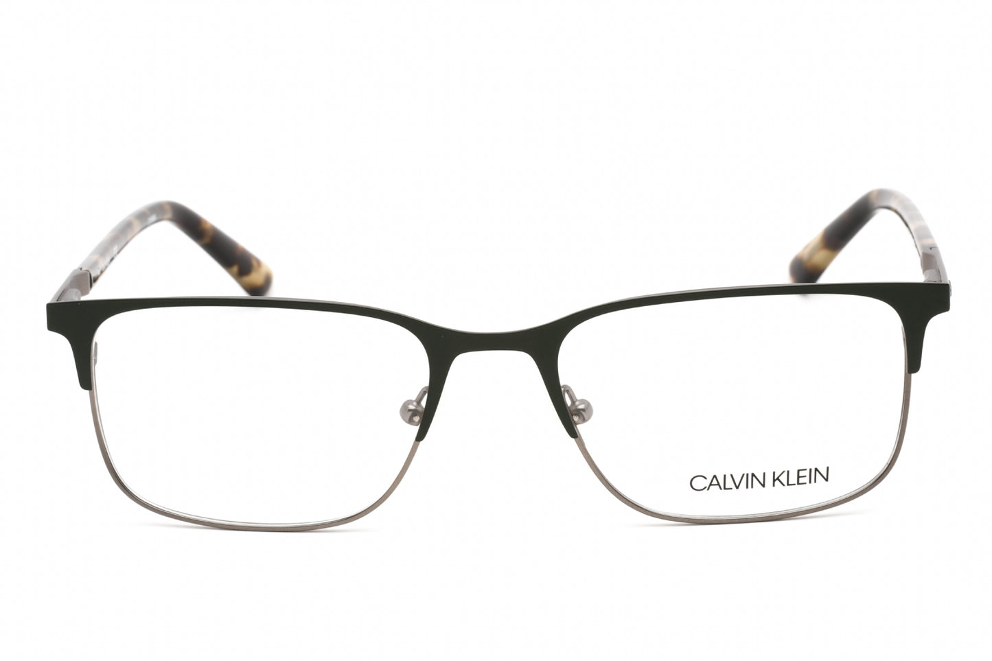 Calvin Klein 19312 307 Eyeglasses Matte Forest Green Size : 55
