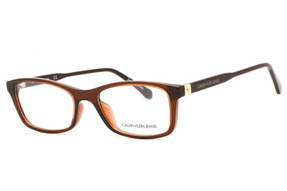 Calvin Klein Jeans 19523 210 Eyeglasses Crystal Brown Size : 51