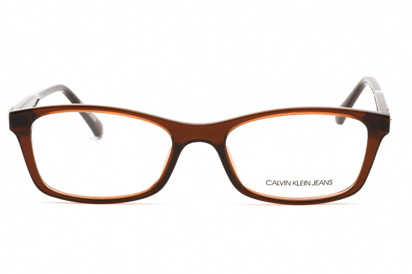 Calvin Klein Jeans 19523 210 Eyeglasses Crystal Brown Size : 51