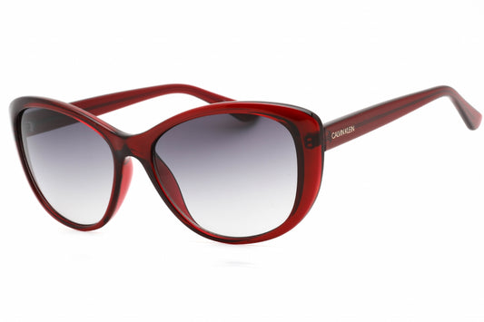 Calvin Klein Retail 19560s 605 Sunglasses Milky Burgundy Size : 57