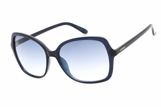 Calvin Klein Retail 19561s 410 Sunglasses Milky Navy Size : 57