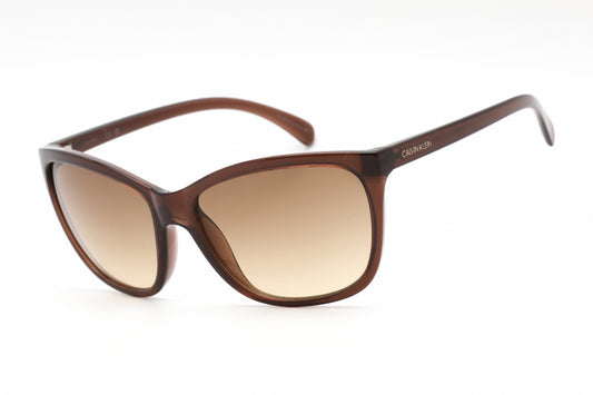 Calvin Klein Retail 19565s 210 Sunglasses Milky Brown Size : 60