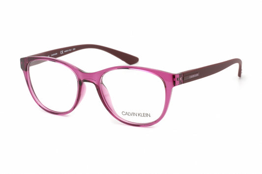 Calvin Klein 19572 654 Eyeglasses Crystal Berry Size : 52