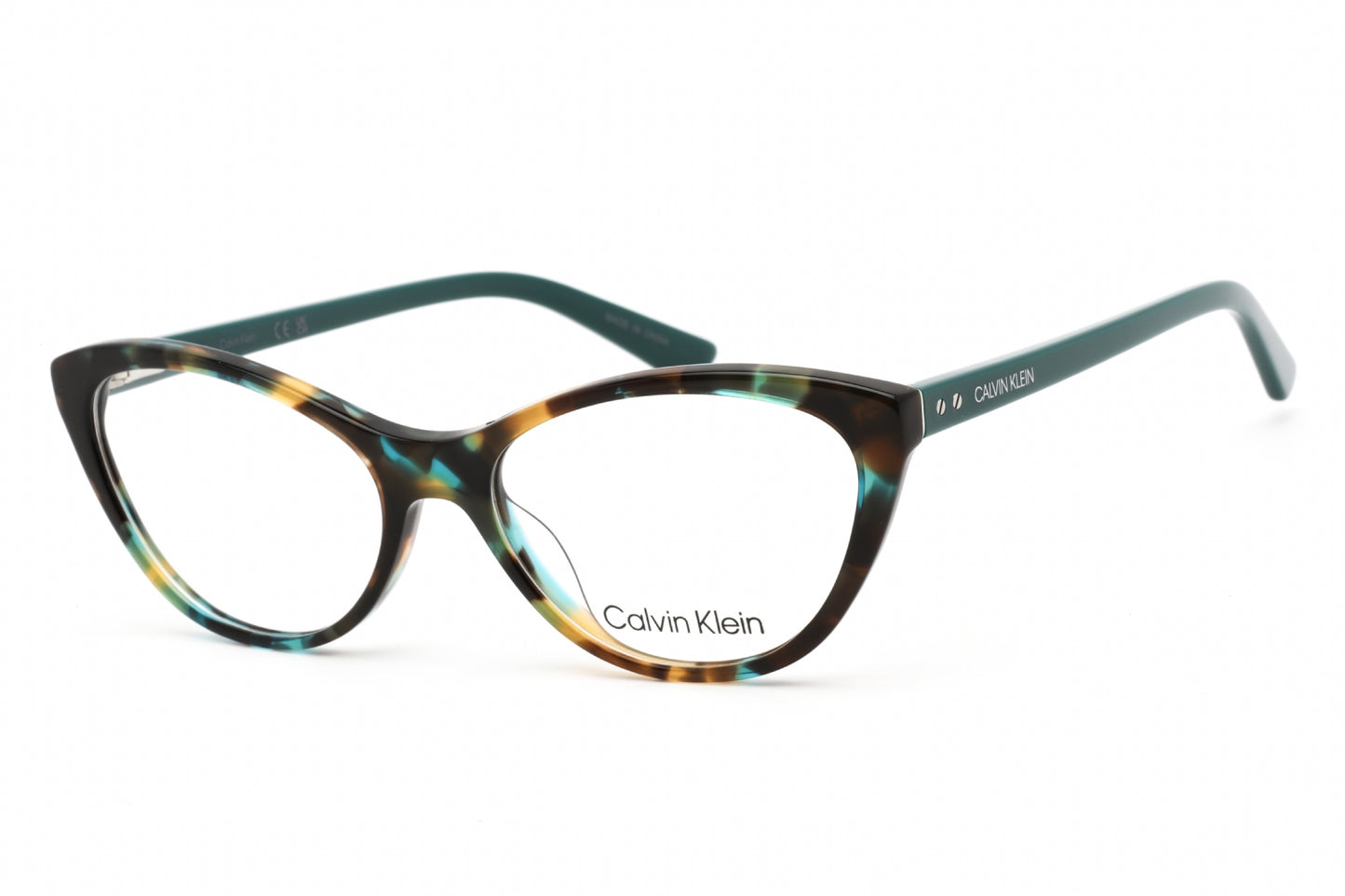 Calvin Klein 20506 442 Eyeglasses Turquoise Tortoise Size : 53