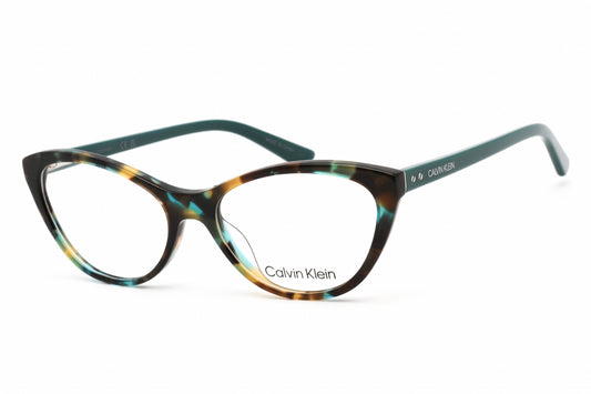 Calvin Klein 20506 442 Eyeglasses Turquoise Tortoise Size : 53