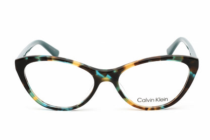Calvin Klein 20506 442 Eyeglasses Turquoise Tortoise Size : 53