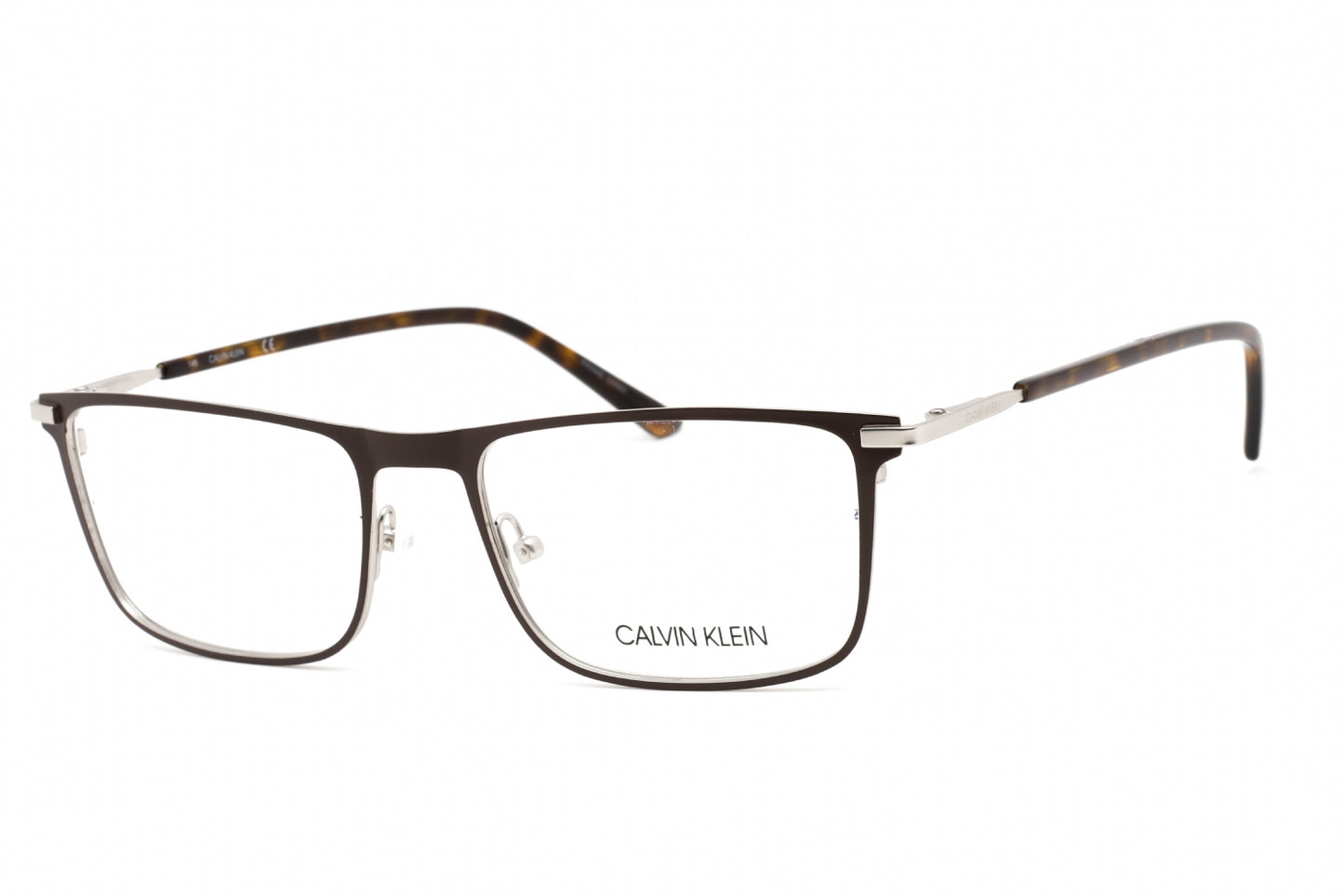 Calvin Klein 20304 201 Eyeglasses Matte Dark Brown Size : 55