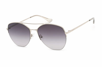 Calvin Klein Retail 20121s 45 Sunglasses Silver Size : 57
