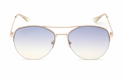 Calvin Klein Retail 20121s 717 Sunglasses Gold Size : 57