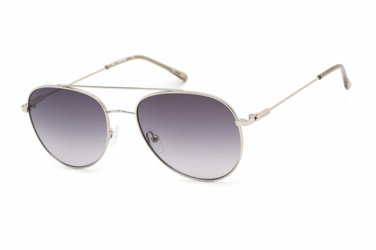 Calvin Klein Retail 20120s 45 Sunglasses Silver Size : 55