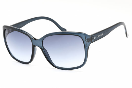 Calvin Klein Retail 20518s 410 Sunglasses Crystal Navy Size : 60
