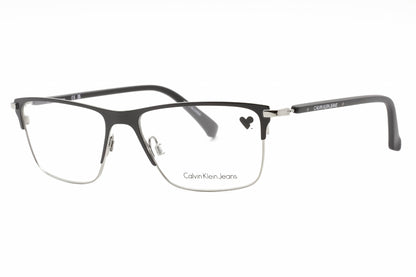 Calvin Klein Jeans 21400 01 Eyeglasses Satin Black Size : 54