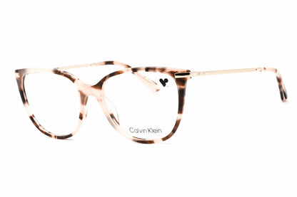 Calvin Klein 22500 663 Eyeglasses Rose Tortoise Size : 54