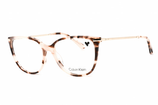 Calvin Klein 22500 663 Eyeglasses Rose Tortoise Size : 54