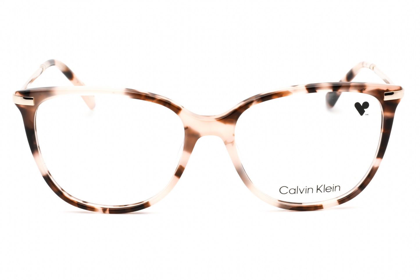 Calvin Klein 22500 663 Eyeglasses Rose Tortoise Size : 54