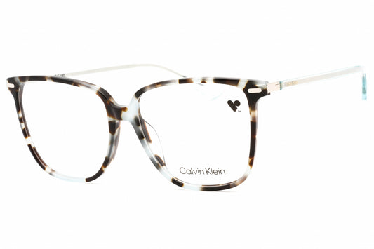 Calvin Klein 22543 444 Eyeglasses Aqua Tortoise Size : 56