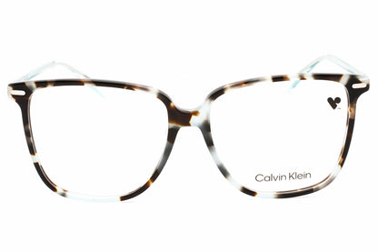 Calvin Klein 22543 444 Eyeglasses Aqua Tortoise Size : 56