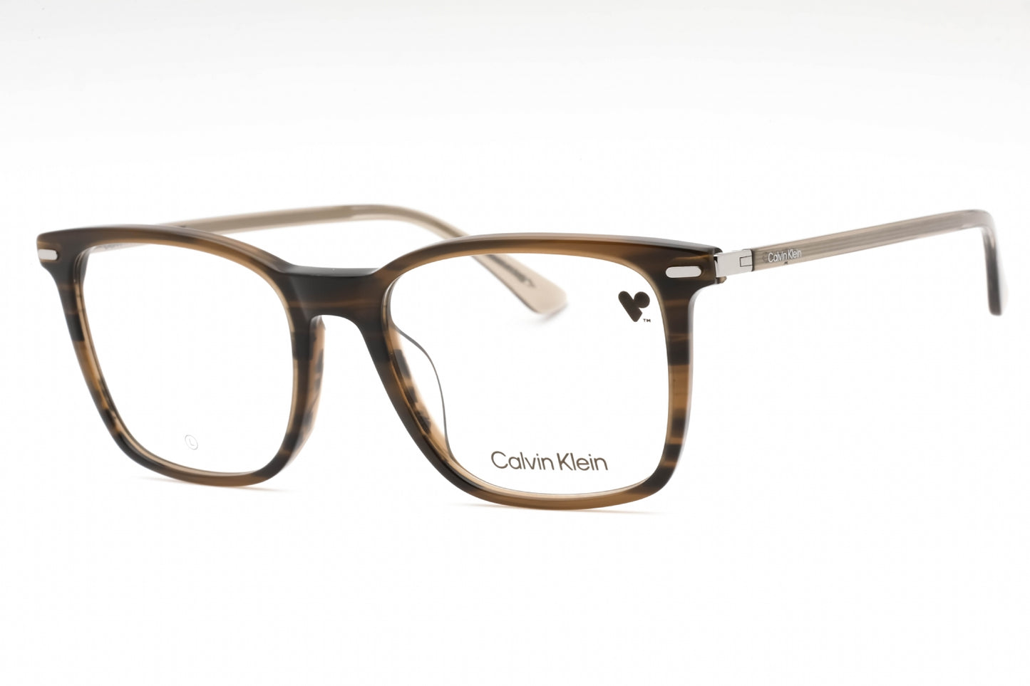Calvin Klein 22541 317 Eyeglasses Striped Olive Size : 55