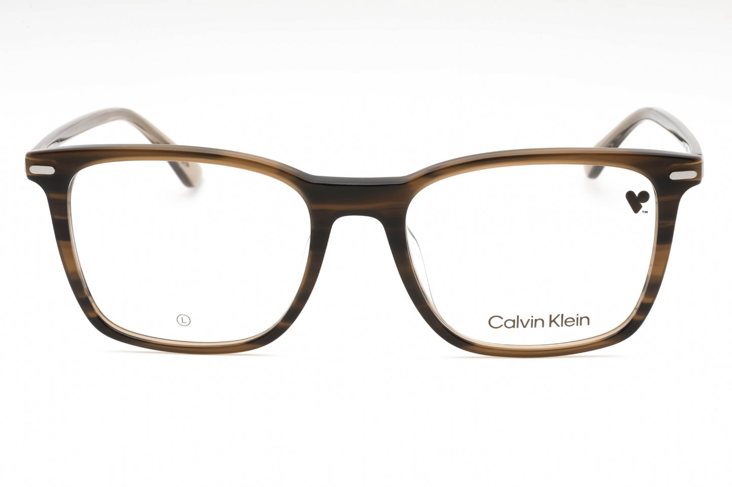 Calvin Klein 22541 317 Eyeglasses Striped Olive Size : 55