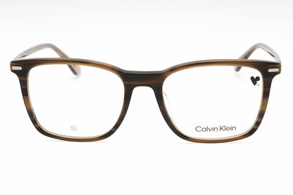 Calvin Klein 22541 317 Eyeglasses Striped Olive Size : 55