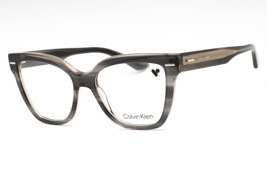 Calvin Klein 23543 23 Eyeglasses Striped Grey Size : 54
