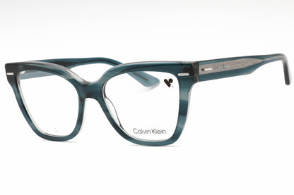 Calvin Klein 23543 416 Eyeglasses Striped Blue Size : 54