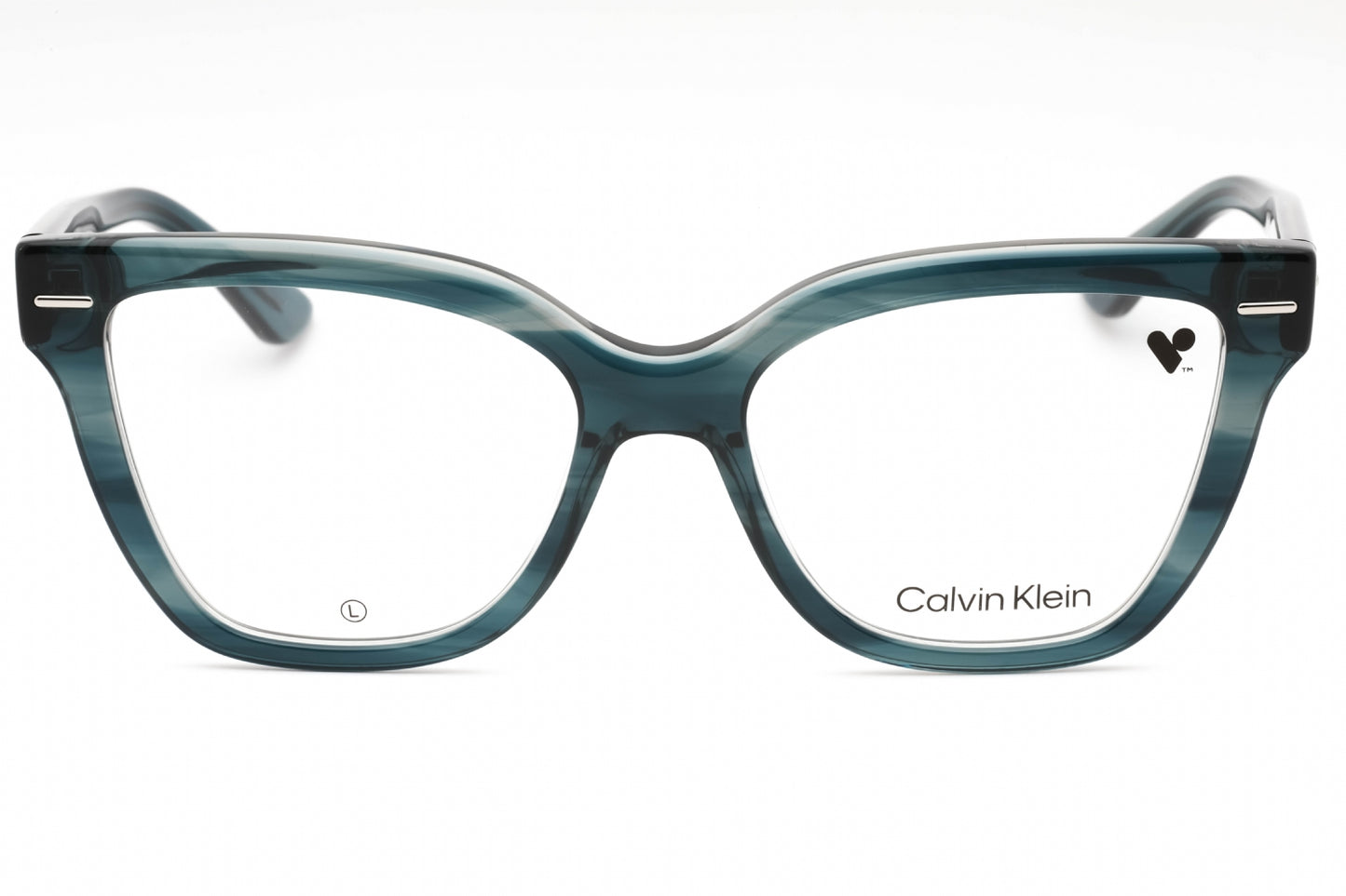 Calvin Klein 23543 416 Eyeglasses Striped Blue Size : 54