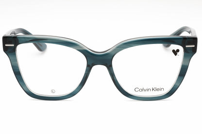 Calvin Klein 23543 416 Eyeglasses Striped Blue Size : 54