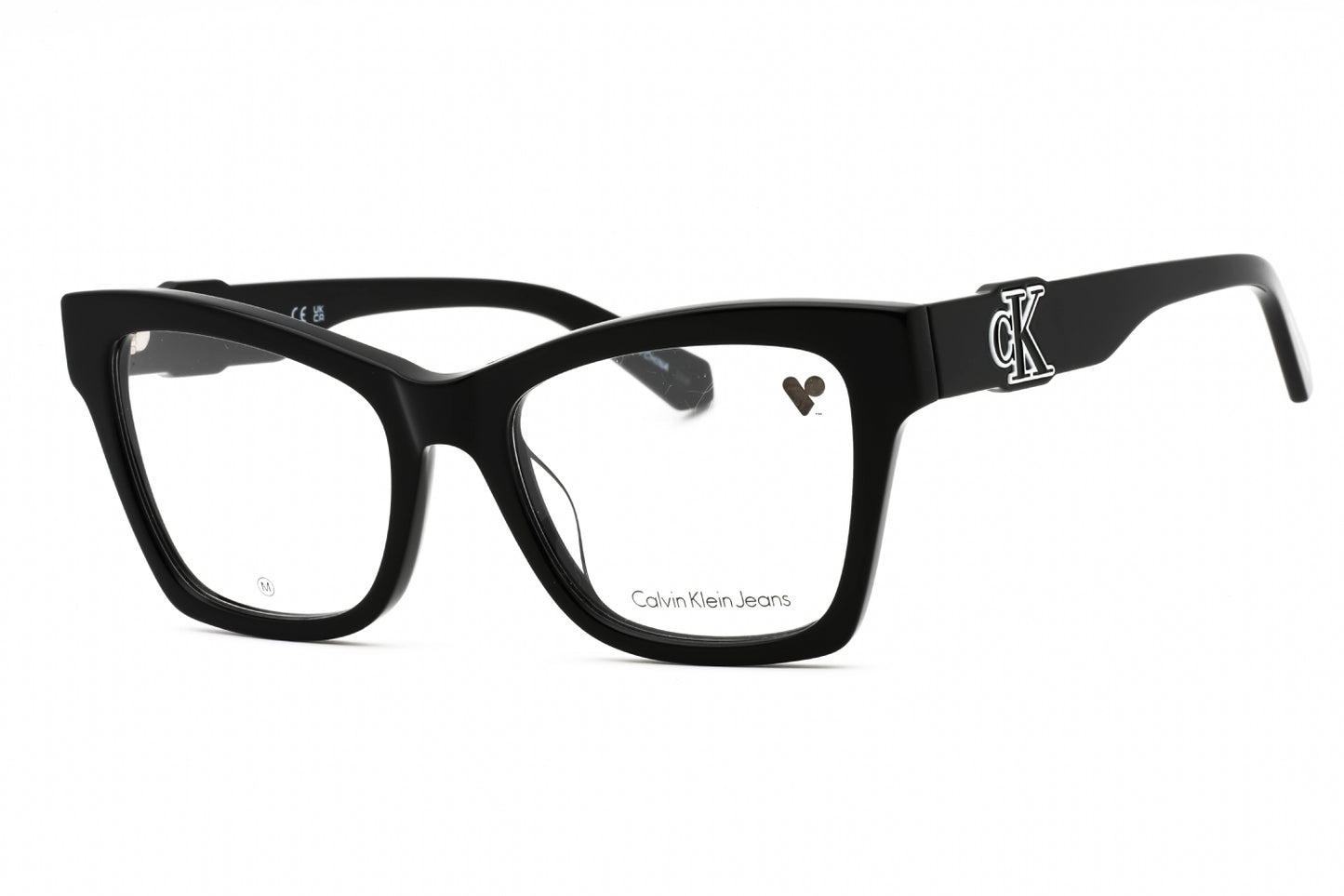 Calvin Klein Jeans 23646 01 Eyeglasses Black Size : 52