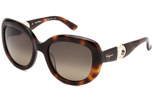Salvatore Ferragamo 727s 214 Sunglasses Tortoise Size : 53