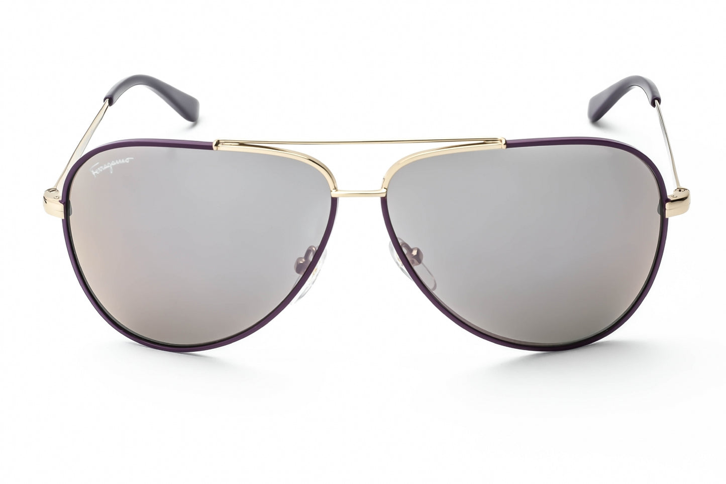 Salvatore Ferragamo 131s 736 Sunglasses Shiny Light Gold W Size : 60