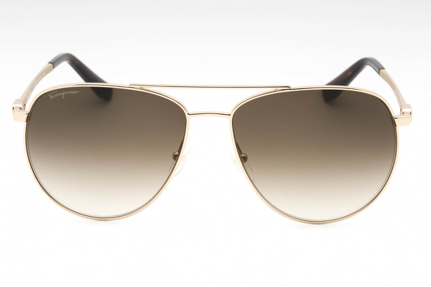 Salvatore Ferragamo 157s 717 Sunglasses Gold Size : 60