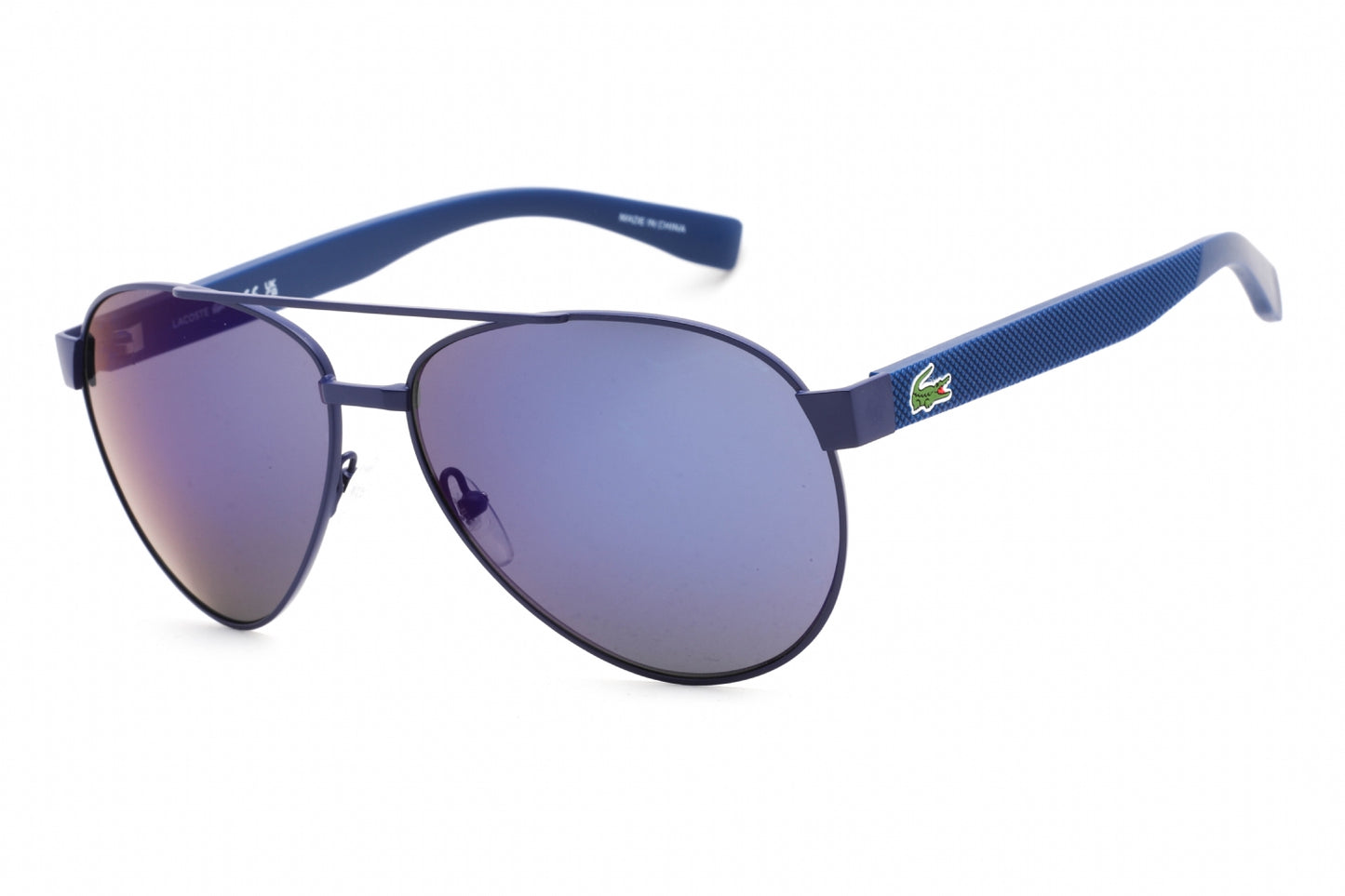 Lacoste L185s 424 Sunglasses Matte Blue Size : 60