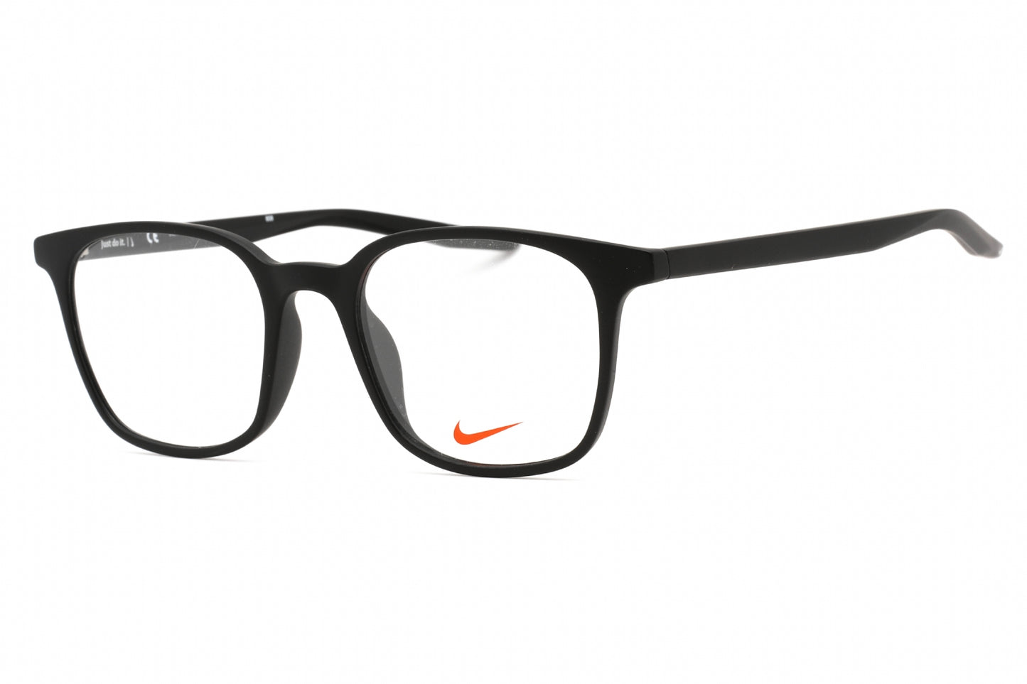 Nike 7124 01 Eyeglasses Matte Black Size : 50