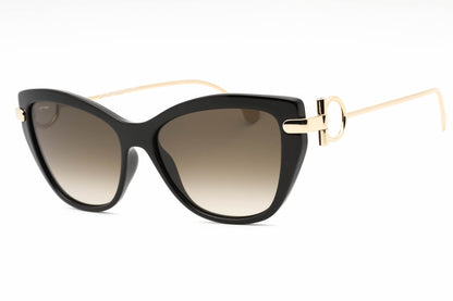 Salvatore Ferragamo 928s 01 Sunglasses Black Size : 55