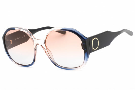 Salvatore Ferragamo 943s 83 Sunglasses Grey Rose Gradient Size : 60