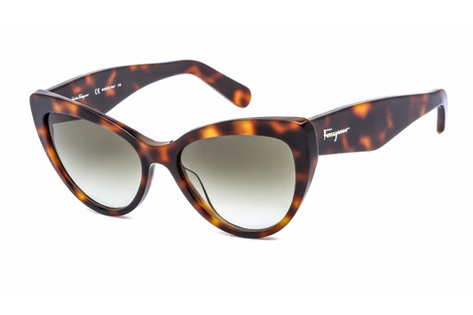 Salvatore Ferragamo 930s 238 Sunglasses Classic Tortoise Size : 56