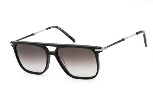 Salvatore Ferragamo 966s 01 Sunglasses Black Size : 57