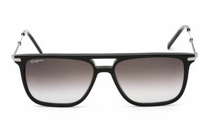 Salvatore Ferragamo 966s 01 Sunglasses Black Size : 57