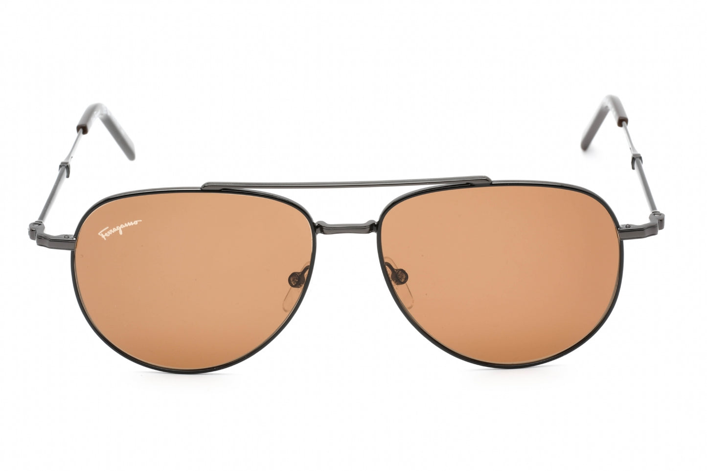 Salvatore Ferragamo 226s 21 Sunglasses Black Dark Ruthenium Size : 58