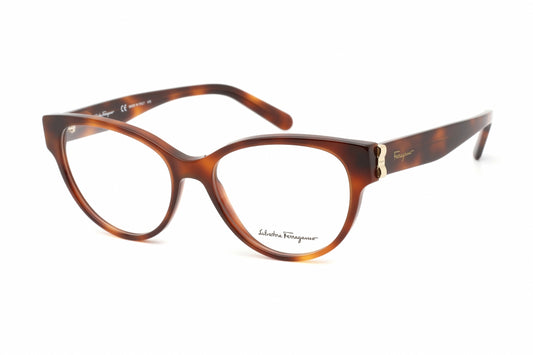 Salvatore Ferragamo 2863 214 Eyeglasses Tortoise Size : 53