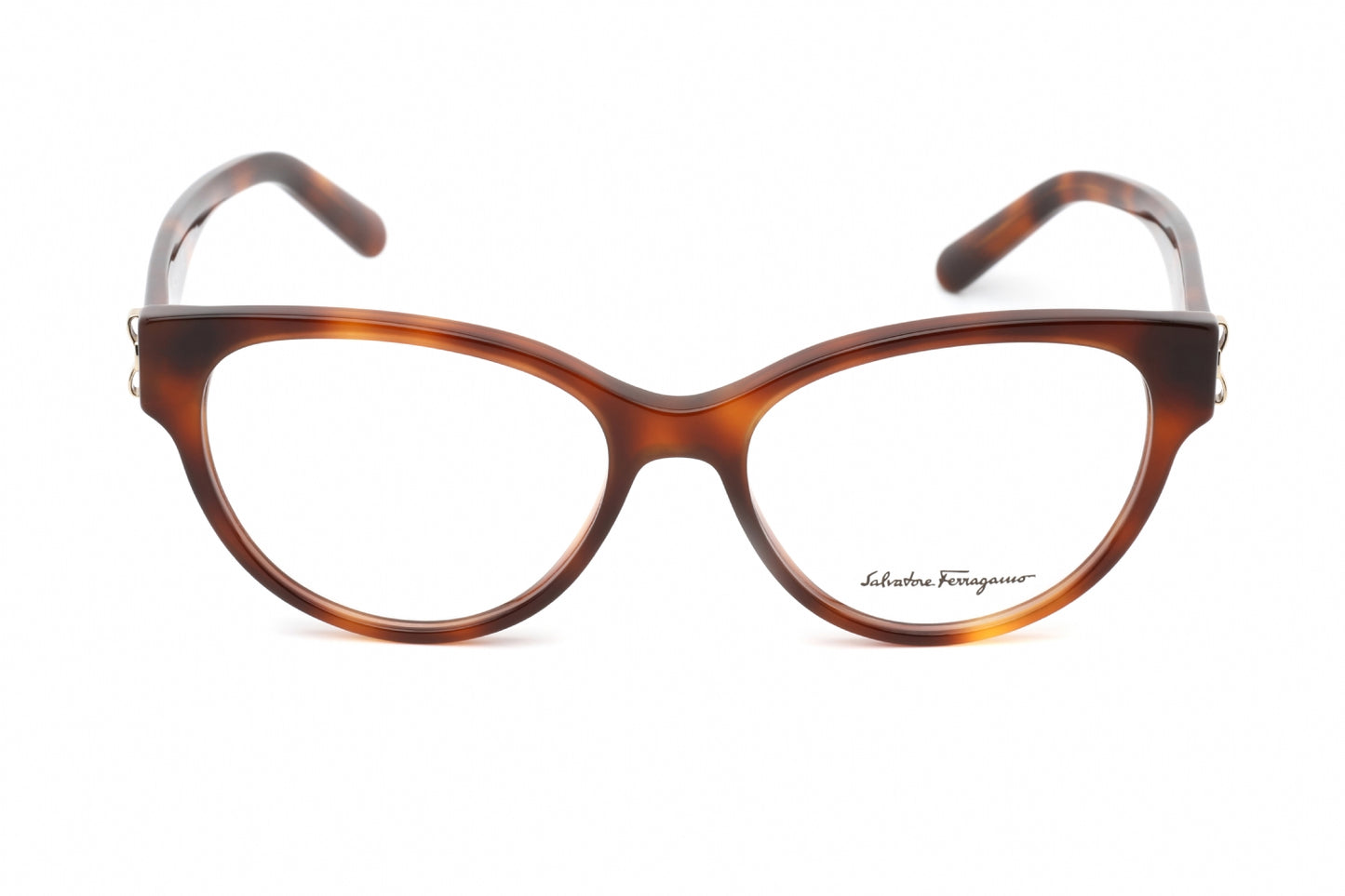 Salvatore Ferragamo 2863 214 Eyeglasses Tortoise Size : 53