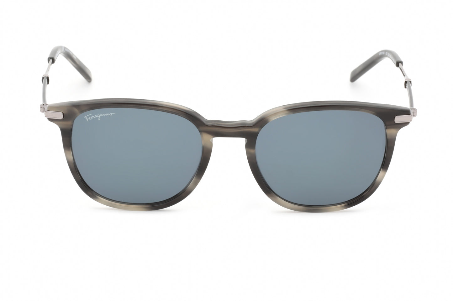 Salvatore Ferragamo 1015s 03 Sunglasses Striped Grey Size : 52