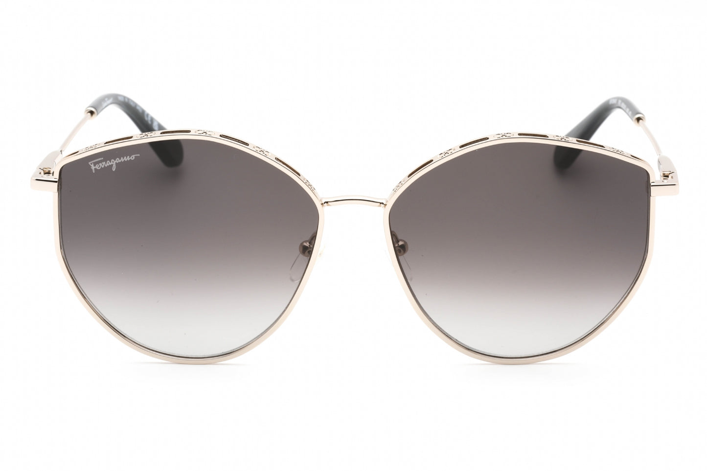 Salvatore Ferragamo 264s 785 Sunglasses Rose Gold Size : 60