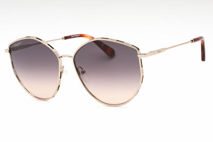 Salvatore Ferragamo 264s 754 Sunglasses Rose Gold Size : 60