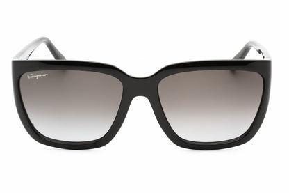 Salvatore Ferragamo 1018s 01 Sunglasses Black Size : 59